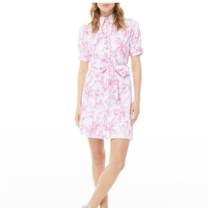 Robert Graham Colorful Floral Embroidered Shirt